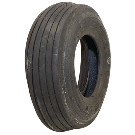 STENS New Tire For Kenda 22011E71, 104010654B1, Gravely 07100219 Tire Size 13X5.00-6, Tread Rib 160-641